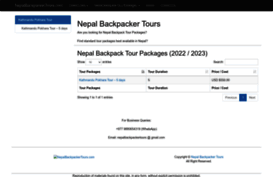 nepalbackpackertours.com