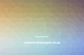 newera-languages.co.za