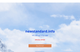 newstandard.info