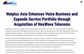 nexwavetelecoms.com