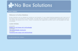 noboxsolutions.com