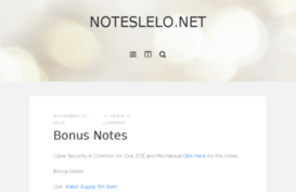 noteslelo.net