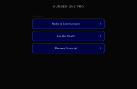 number-one.pro