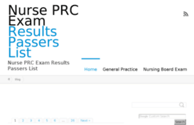 nurseprcexamresults.com
