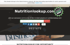 nutritionlookup.com