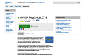 nvidia-physx.updatestar.com