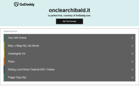 onclearchibald.it