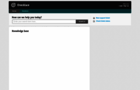 oneckalce.freshdesk.com