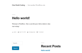 oneworldcoding.com