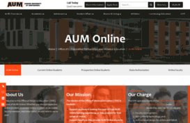 online.aum.edu