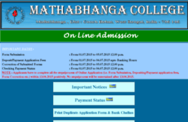 onlineadmissionmtbcollege.org.in