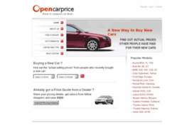 opencarprice.com