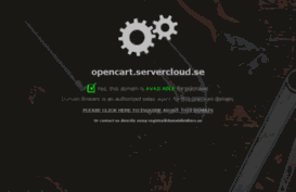 opencart.servercloud.se