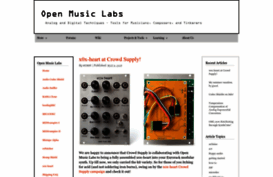 openmusiclabs.com