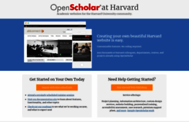 openscholar.harvard.edu