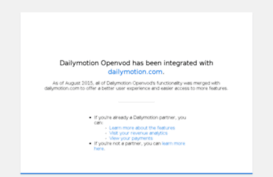 openvod.dailymotion.com