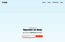 operator.quip.com