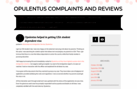 opulentuscomplaintsandreviews.wordpress.com