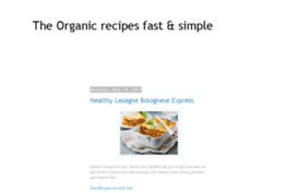 organicrecipesfastsimple.com