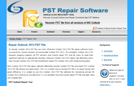 outlook2013pstfilerepair.pstrepairsoftware.com
