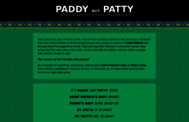 paddynotpatty.com