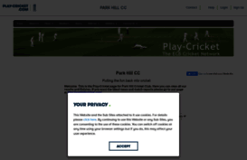 parkhill.play-cricket.com
