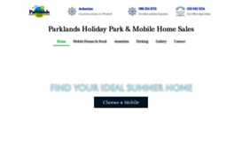 parklandsmobilehomes.ie