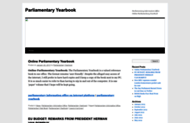parliamentaryyearbook.wordpress.com