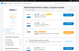 patriotdepot.bluepromocode.com