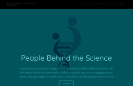 peoplebehindthescience.com