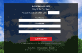 petersvoice.com