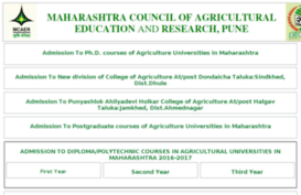 pg.maha-agriadmission.in