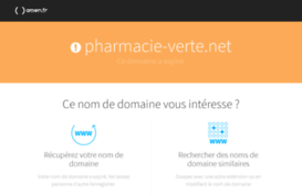 pharmacie-verte.net