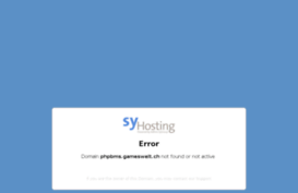 phpbms.gameswelt.ch