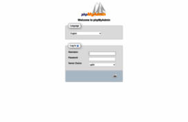 phpmyadmin.ovea.com