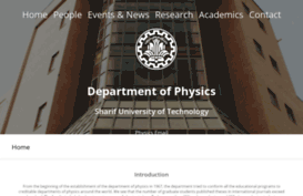 physics.sharif.edu