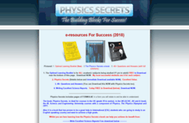 physicssecrets.com