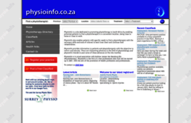 physioinfo.co.za