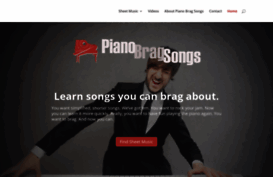 pianobragsongs.com