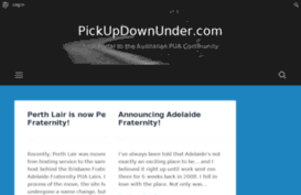 pickupdownunder.com