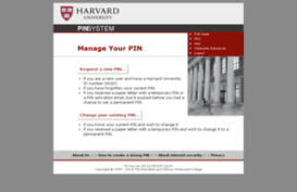 pin1.harvard.edu