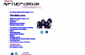 pink-floyd-lyrics.com