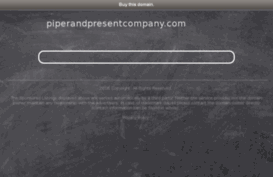 piperandpresentcompany.com