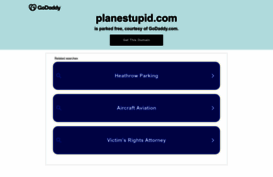 planestupid.com