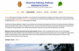 pokhara.dhamma.org