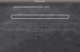 policecarauctionstips.com