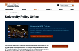 policies.utexas.edu