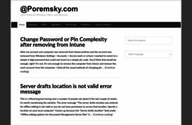 poremsky.com