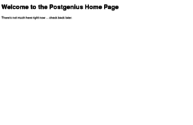 postgenius.com