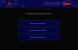 primarkonlineshop.net